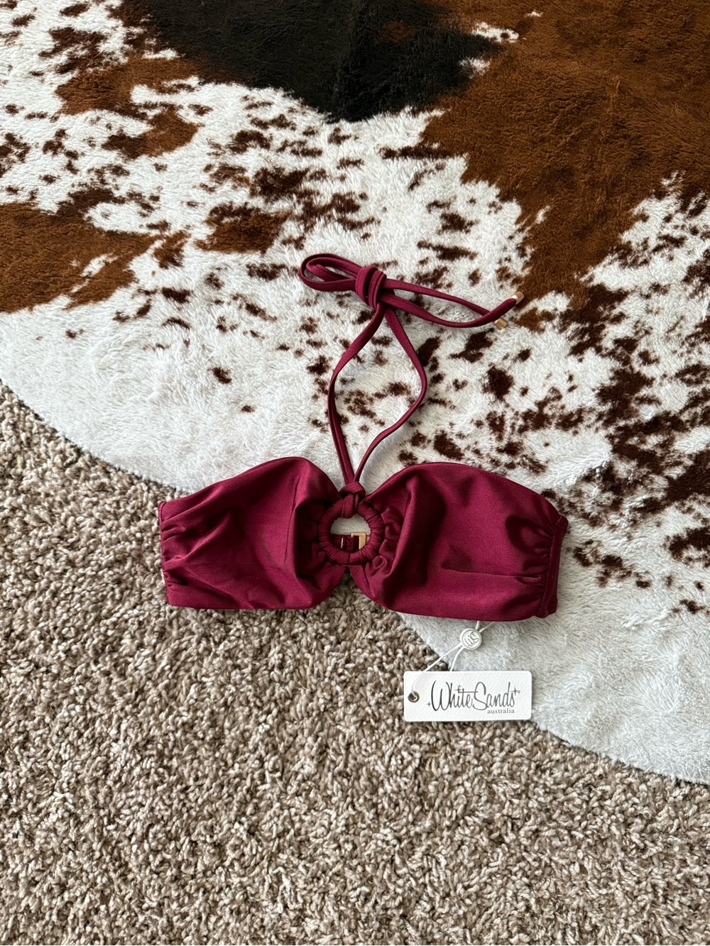 White Sands Swimwear Mia Bandeau Bikini Top